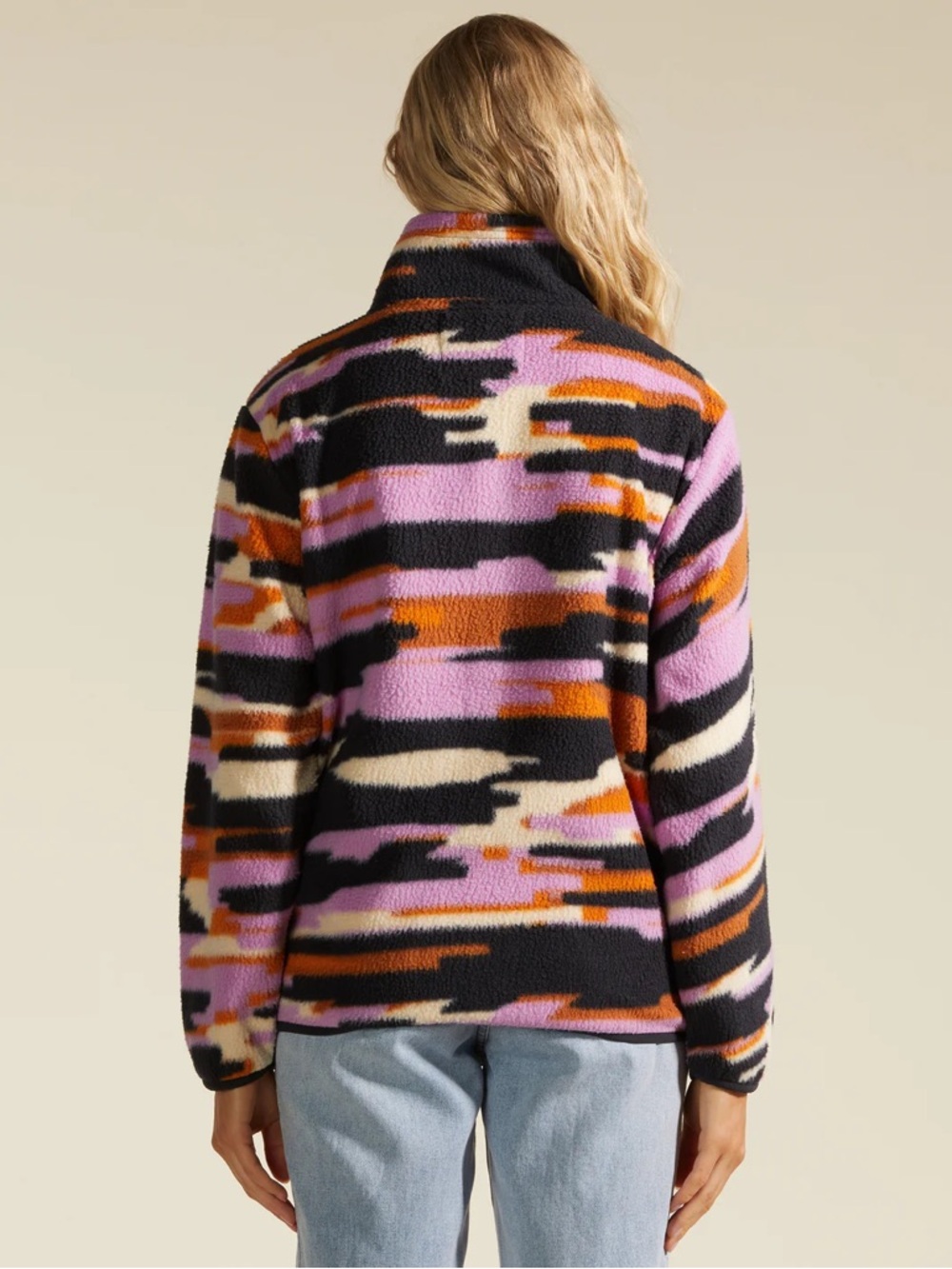 Billabong woman’s Switchback Full Zip Fleece. - Picture 2 of 7